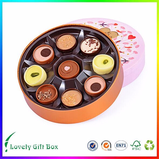 Round Chocolate Box